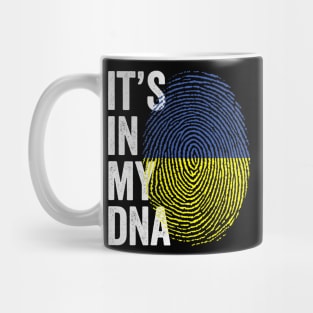 It's In My DNA Ukrainian Gifts Ukraine Flag Mug